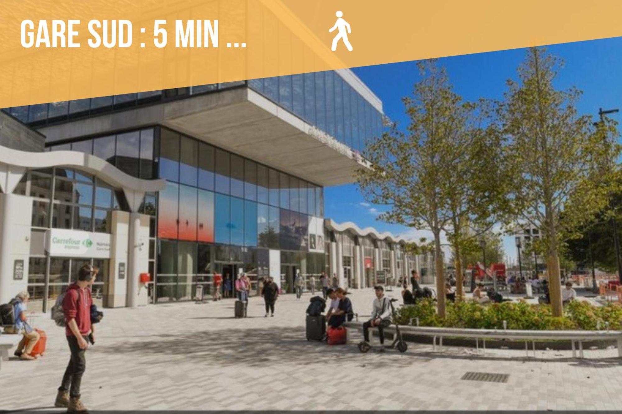 Felix Vue Erdre & Cite Des Congres / Gare Sud Apartment Nantes